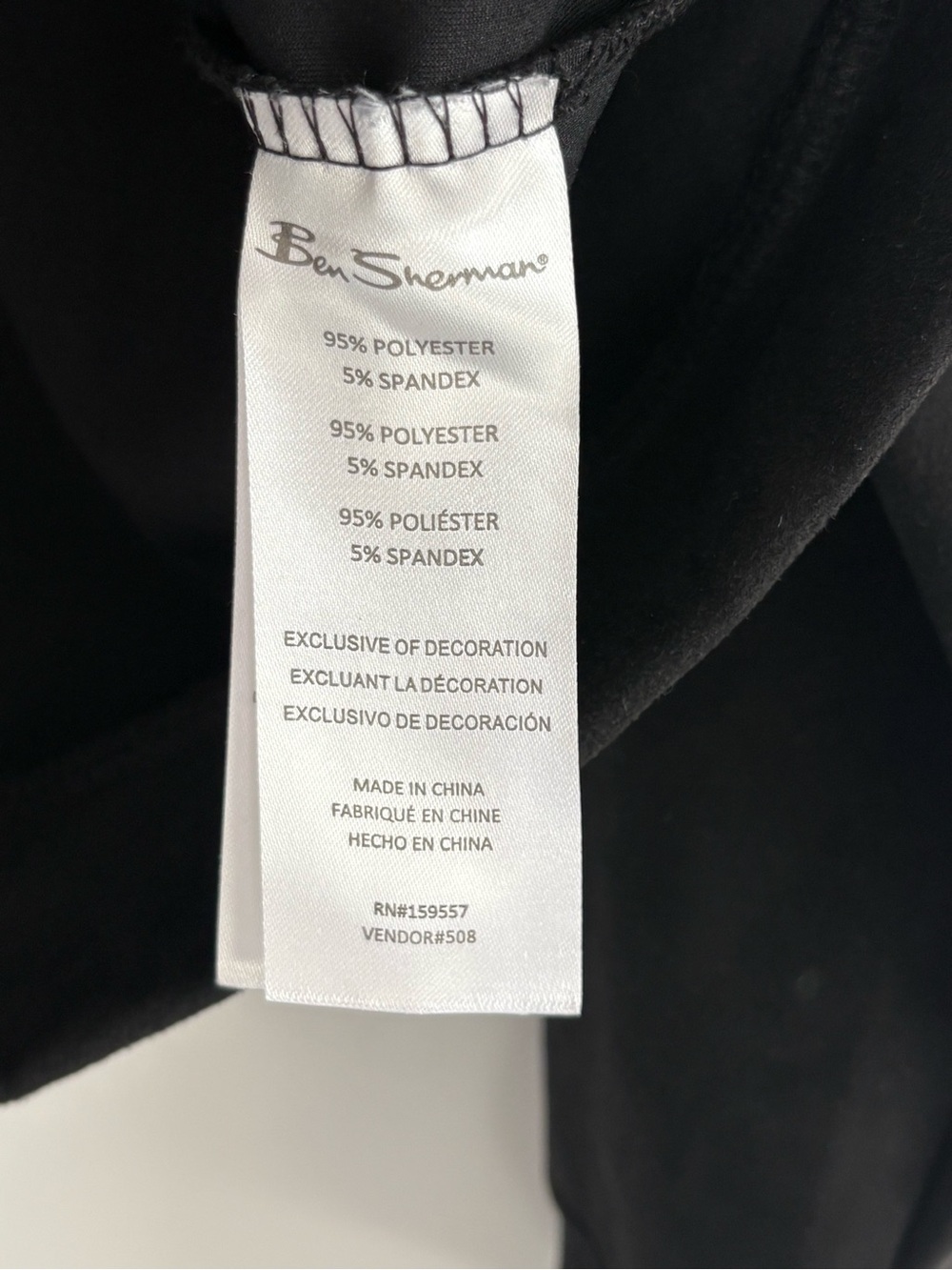 Ben Sherman Mens Medium Faux Suede Full Zip Jacket Black Soft W Pockets Target - Picture 6 of 6